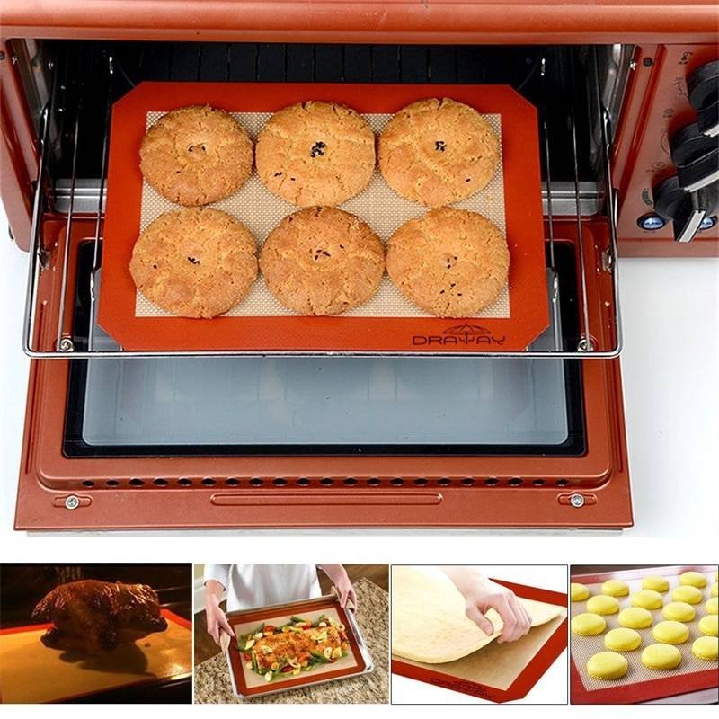 Silicone Baking Mat Heat Resistance Macaroon Baking Bakeware Baking Tray Mat Pastry Cake Dough Pad Baking Pastry Tool